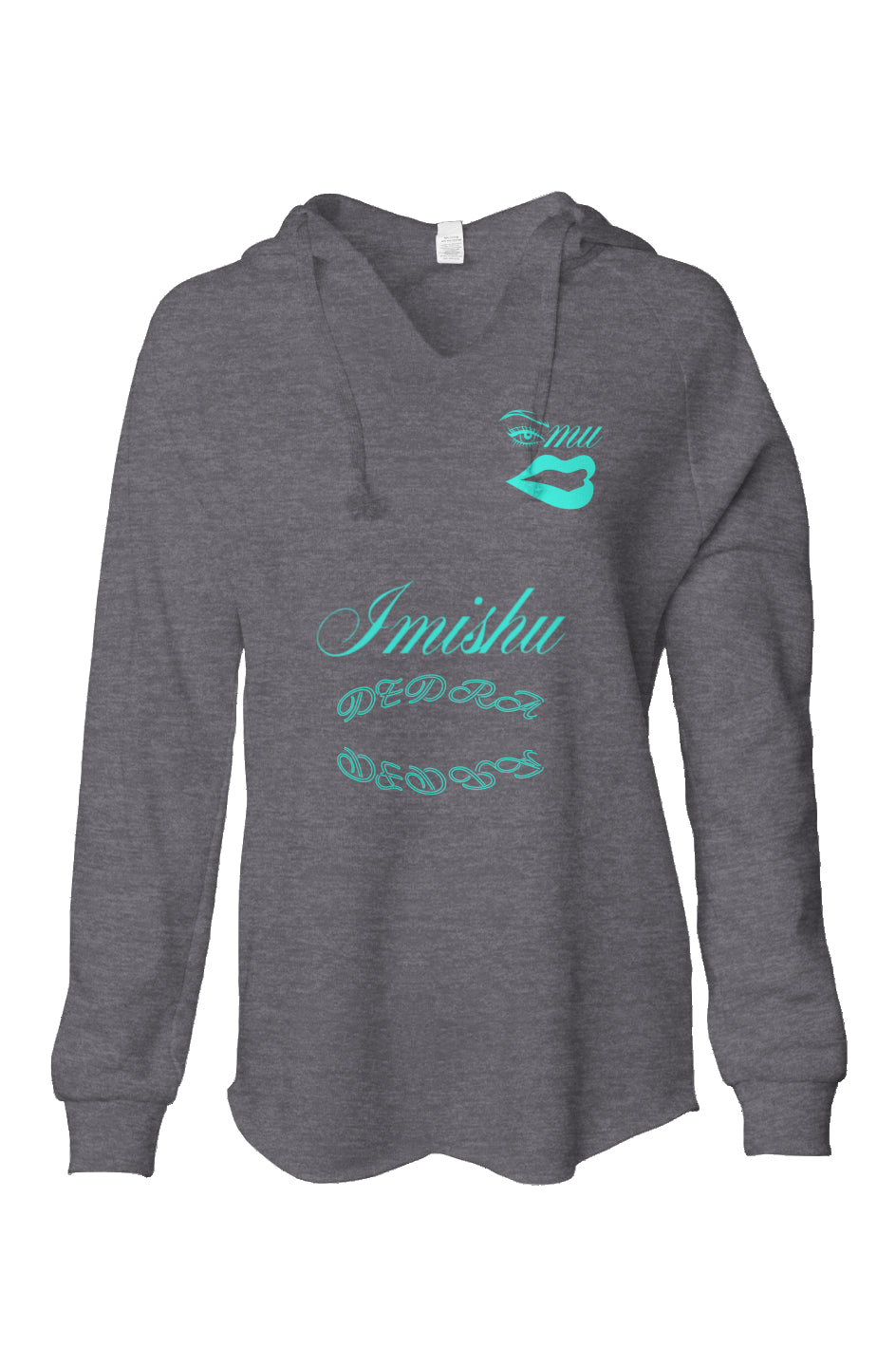 Imishu Lightweight  Wash Hooded Sweatshirt