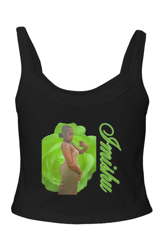 Micro Rib Paris Strap Tank