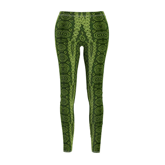 Imishu Stylish Green Leggings