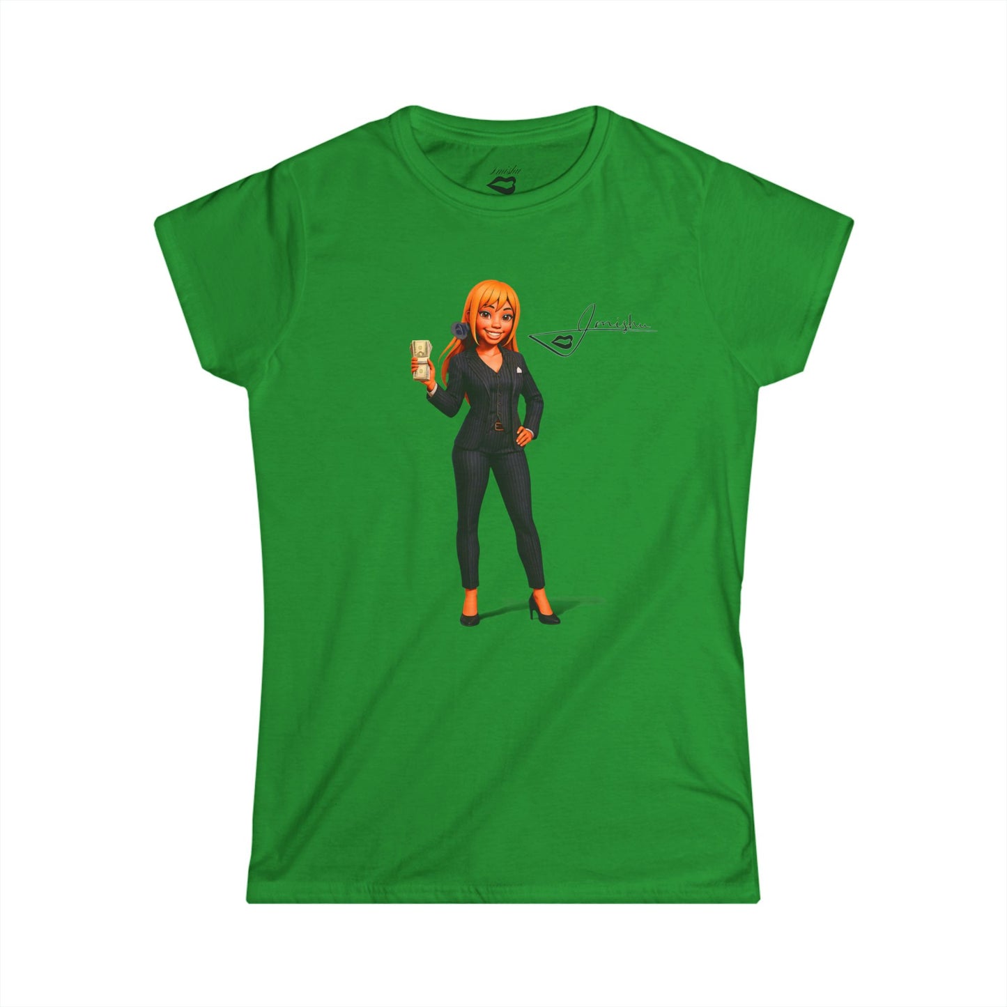Signature Empowered Tee - "Level Up, Never Chase!"