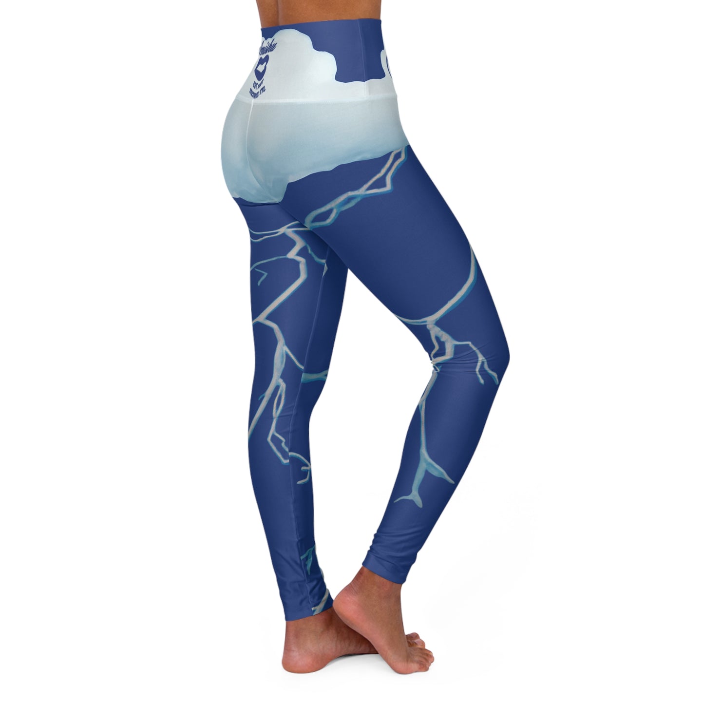 Imishu Lightning Yoga Leggings (AOP)